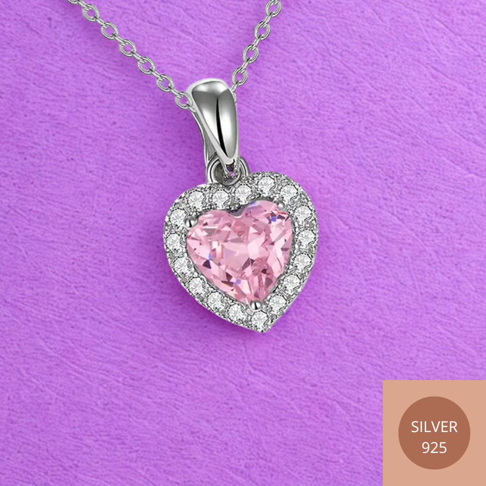 Pendentif Cœur Rose