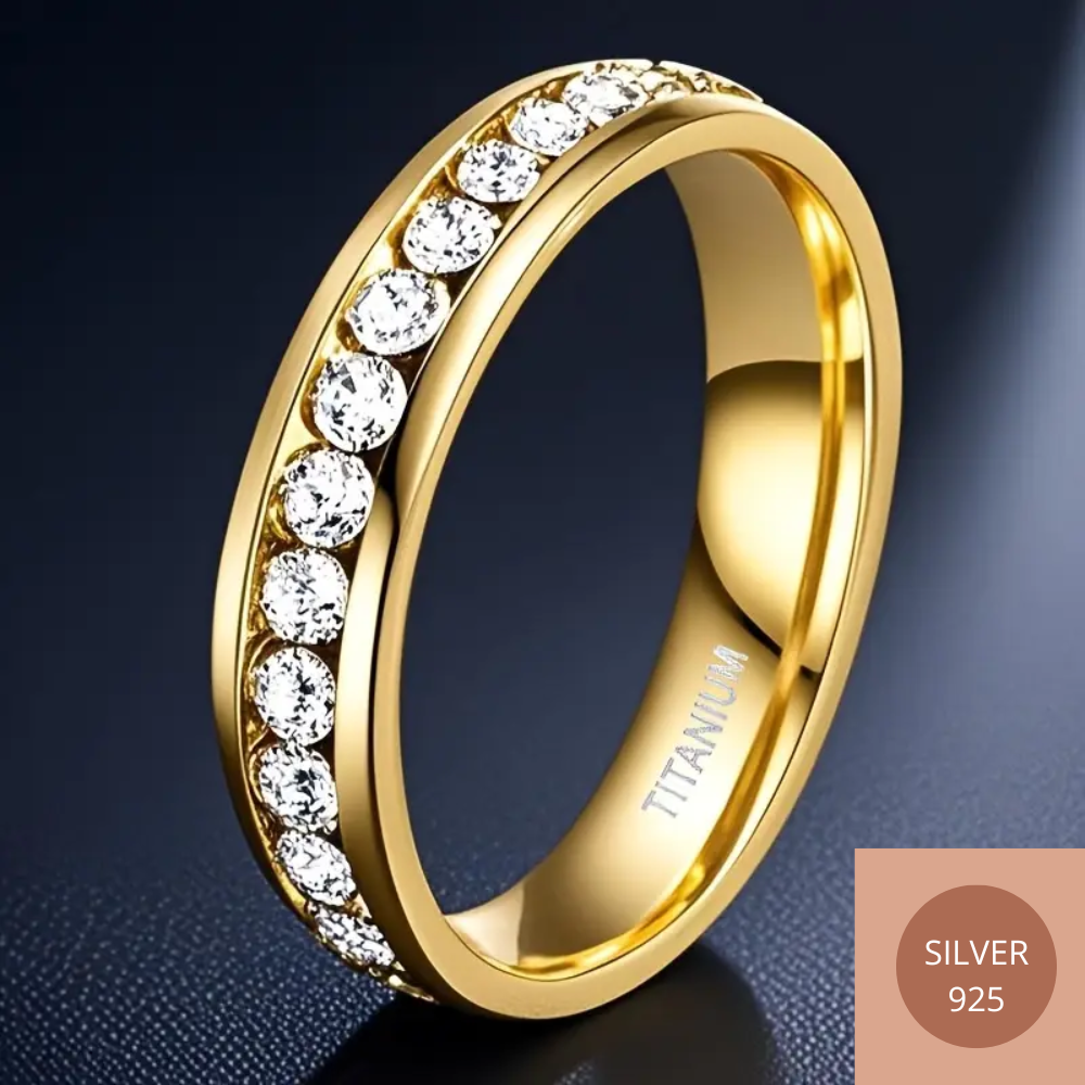 Alliance A plaqué or 18 K