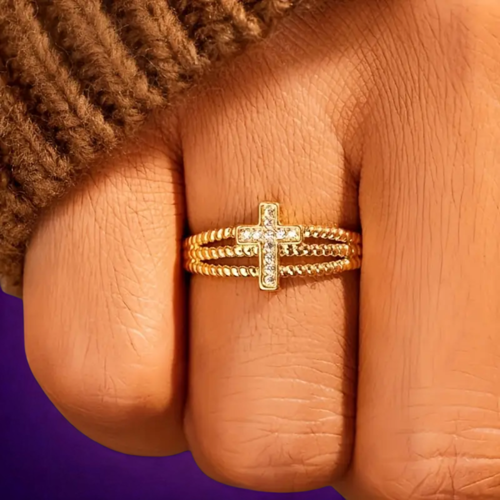 Bague trois ajustable