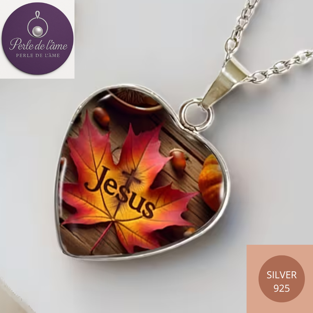 Pendentif Feuille de Jésus