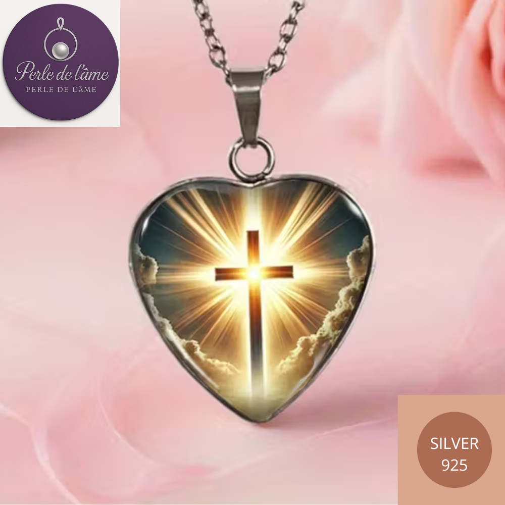 Pendentif Croix Rayonnante
