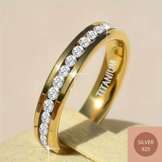 Alliance A plaqué or 18 K