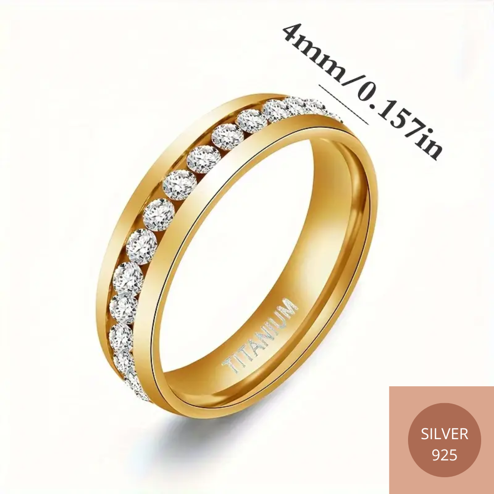 Alliance A plaqué or 18 K