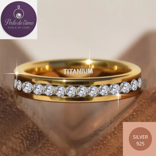 Alliance A plaqué or 18 K