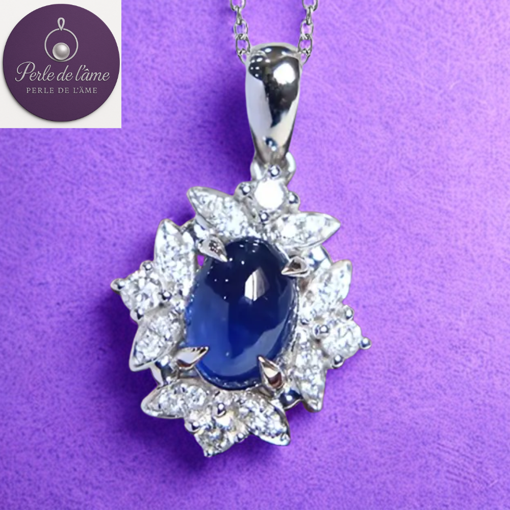 Collier Pierre Bleue