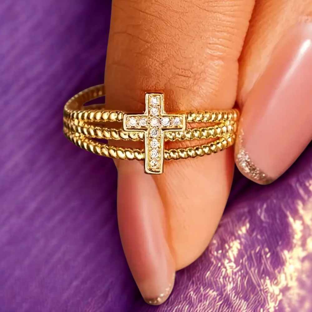 Bague trois ajustable