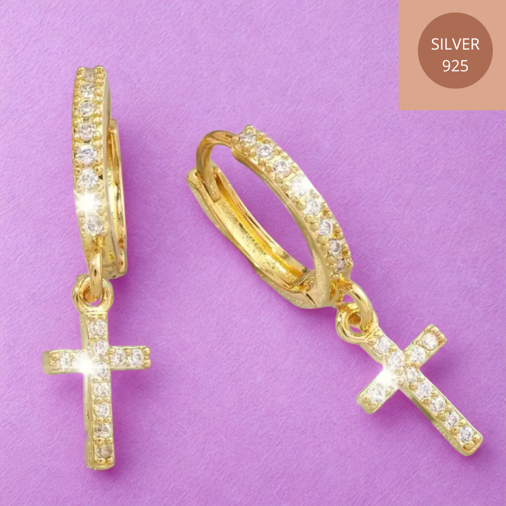 Boucles d'oreilles scintillantes