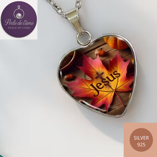 Pendentif Feuille de Jésus