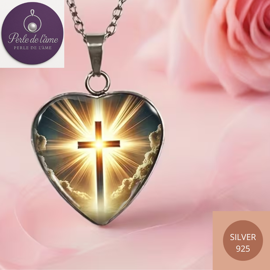 Pendentif Croix Rayonnante